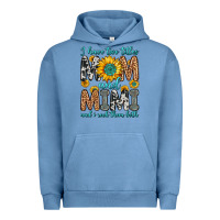 Pigment Pebble Blue i have two titles mom and mimi and i rock them bot Urban Hoodie - Zillion Design Studio
