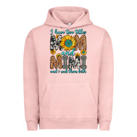Pigment Salmon i have two titles mom and mimi and i rock them bot Urban Hoodie - Zillion Design Studio