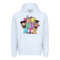 White kinder graduate 2024 Premium Hoodie - texasbilliewilder