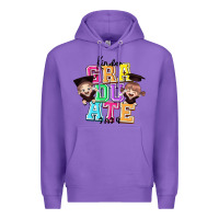 Purple kinder graduate 2024 Premium Hoodie - texasbilliewilder