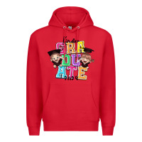 Red kinder graduate 2024 Premium Hoodie - texasbilliewilder