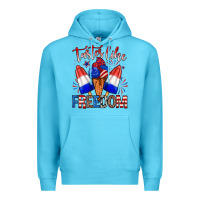 Ocean Blue taster like freedom Premium Hoodie - Zillion Design Studio