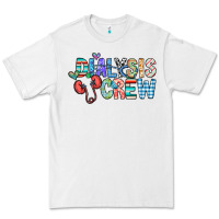 White dialysis crew Premium Tee - CowhideDigitalArt