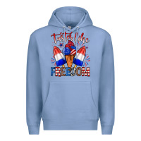 Colony Blue taster like freedom Premium Hoodie - Zillion Design Studio