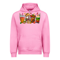 Fuchsia Pink spanish teacher coffee cups Urban Hoodie - texasbilliewilder