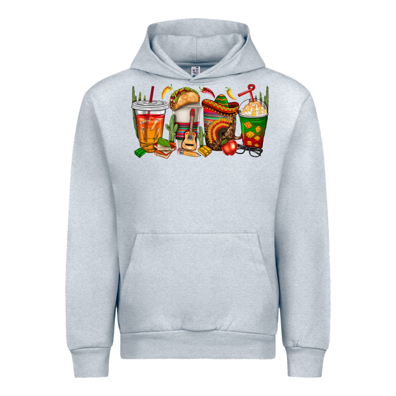 Spanish Teacher Coffee Cups Urban Hoodie by texasbilliewilder | Teevron