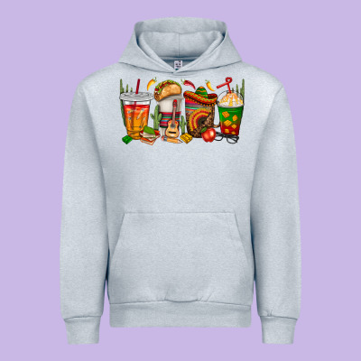 Spanish Teacher Coffee Cups Urban Hoodie Designed By Texasbilliewilder