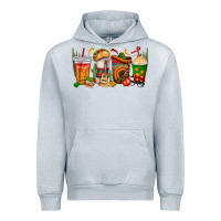 Heather Grey spanish teacher coffee cups Urban Hoodie - texasbilliewilder