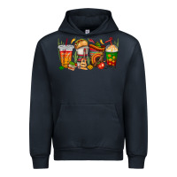 Navy spanish teacher coffee cups Urban Hoodie - texasbilliewilder