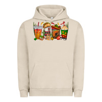 Pigment French Oak spanish teacher coffee cups Urban Hoodie - texasbilliewilder