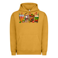 Pigment Peanut Butter spanish teacher coffee cups Urban Hoodie - texasbilliewilder