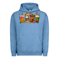 Pigment Pebble Blue spanish teacher coffee cups Urban Hoodie - texasbilliewilder