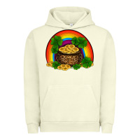 Pigment Pistachio st patricks shamrock gold leopard rainbow Urban Hoodie - RanaPortraitStore