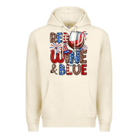 Tofu red wine and blue Premium Hoodie - Zillion Design Studio