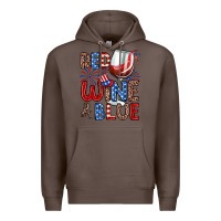 Coffee red wine and blue Premium Hoodie - Zillion Design Studio