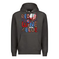 Smoke red wine and blue Premium Hoodie - Zillion Design Studio