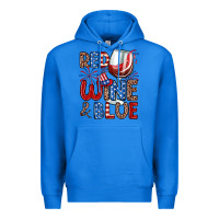 True Royal red wine and blue Premium Hoodie - Zillion Design Studio
