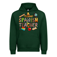 Forest Green spanish teacher Urban Hoodie - texasbilliewilder