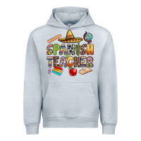 Heather Grey spanish teacher Urban Hoodie - texasbilliewilder