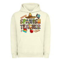 Pigment Pistachio spanish teacher Urban Hoodie - texasbilliewilder