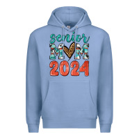 Colony Blue senior mom 2024 tbw Premium Hoodie - texasbilliewilder