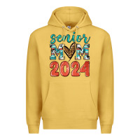 Antique Gold senior mom 2024 tbw Premium Hoodie - texasbilliewilder