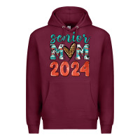 Burgundy senior mom 2024 tbw Premium Hoodie - texasbilliewilder