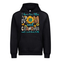 I Have Two Titles Mom And Grandma And I Rock Them Urban Hoodie | Teevron
