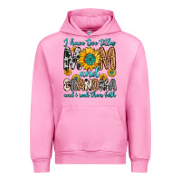 Fuchsia Pink i have two titles mom and grandma and i rock them Urban Hoodie - Zillion Design Studio