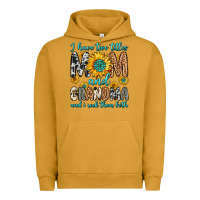 Pigment Peanut Butter i have two titles mom and grandma and i rock them Urban Hoodie - Zillion Design Studio