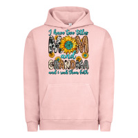Pigment Salmon i have two titles mom and grandma and i rock them Urban Hoodie - Zillion Design Studio