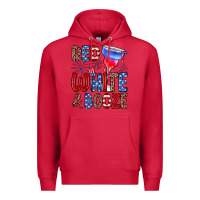 Cardinal red white and booze Premium Hoodie - Zillion Design Studio