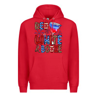 Red red white and booze Premium Hoodie - Zillion Design Studio