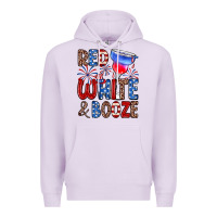Lilac red white and booze Premium Hoodie - Zillion Design Studio
