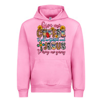 Fuchsia Pink give me coffee to get me started and jesus to keep Urban Hoodie - Zillion Design Studio