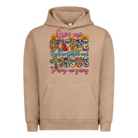 Pigment Burro give me coffee to get me started and jesus to keep Urban Hoodie - Zillion Design Studio