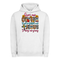 Pigment Lunar Rock give me coffee to get me started and jesus to keep Urban Hoodie - Zillion Design Studio