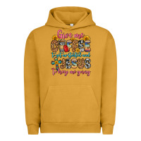 Pigment Peanut Butter give me coffee to get me started and jesus to keep Urban Hoodie - Zillion Design Studio