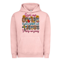 Pigment Salmon give me coffee to get me started and jesus to keep Urban Hoodie - Zillion Design Studio
