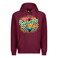 Burgundy summer 2024 Premium Hoodie - texasbilliewilder