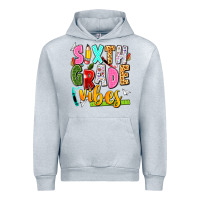 Heather Grey sixth grade vibes Urban Hoodie - texasbilliewilder