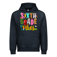 Navy sixth grade vibes Urban Hoodie - texasbilliewilder