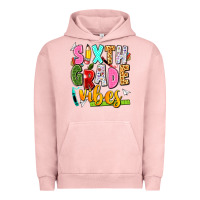Pigment Salmon sixth grade vibes Urban Hoodie - texasbilliewilder