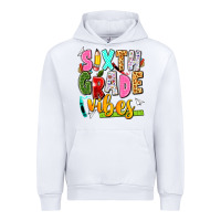 White sixth grade vibes Urban Hoodie - texasbilliewilder