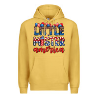 Antique Gold little mister America Premium Hoodie - Zillion Design Studio
