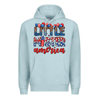 Blue Mist little mister America Premium Hoodie - Zillion Design Studio