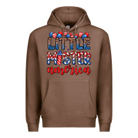 Chestnut little mister America Premium Hoodie - Zillion Design Studio