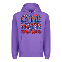 Purple little mister America Premium Hoodie - Zillion Design Studio