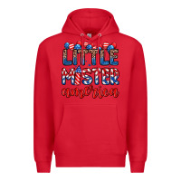Red little mister America Premium Hoodie - Zillion Design Studio