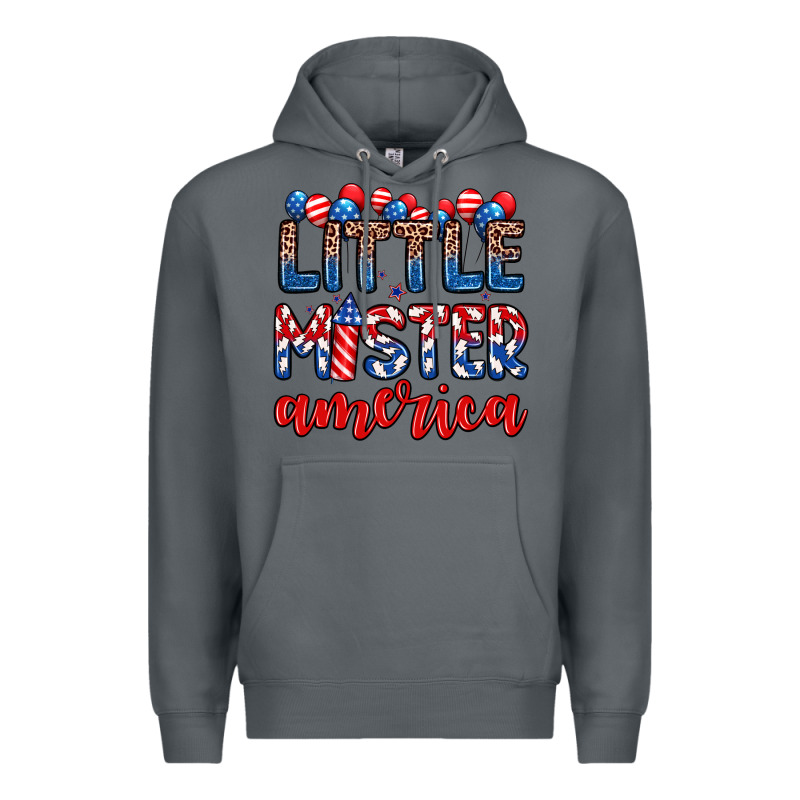Little Mister America Premium Hoodie by Zillion Design Studio | Teevron